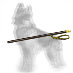 Leather Covered Dog Stick for German-Shepherd Agitation Training