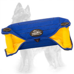 German-Shepherd Bite Builder French Linen with Two Padded Hard Handles