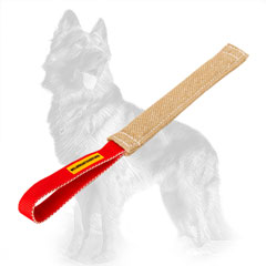 Jute German-Shepherd Bite Tug Pocket Toy for Training Puppies