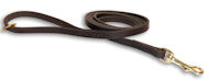 Best Leather Belt Leash -1/2 inch wide leash for German Shepherd