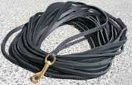 Walking ,tracking leather walking dog lead - k9 Long Dog Leash