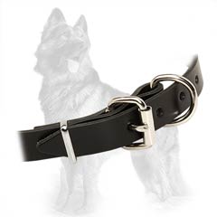 German-Shepherd Classic Leather Collar