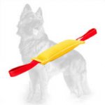 French Linen German Shepherd Bite Tug with Two Handles