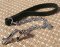 Chain German Shepherd Leash with Leather Handle