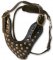 GERMAN SHEPHERD Studded Leather Dog Harness -H15
