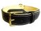 GSD-Royal Nappa Padded Hand Made Leather Dog Collar - code: C443