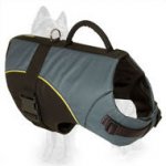 Warm Nylon German Shepherd Harness / Thick Dog Vest for Rehabilitation