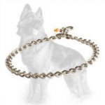 Herm Sprenger Choke Collar Stainless Steel for German Shepherds