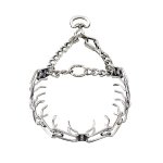 Herm Sprenger Pinch Collar Chrome Plated with Swivel and Scissor Hook for German Shepherd (2.25 mm diameter of prongs)