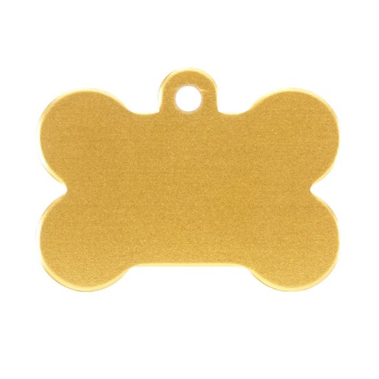 Bone Shaped Personalized Engraving ID tag