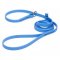 Solid Blue Biothane German Shepherd Leash and Collar Combo