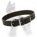 High Quality Leather German Shepherd Dog Collar