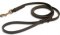 K9 Leather Dog Leash 1/2" wide for GSD