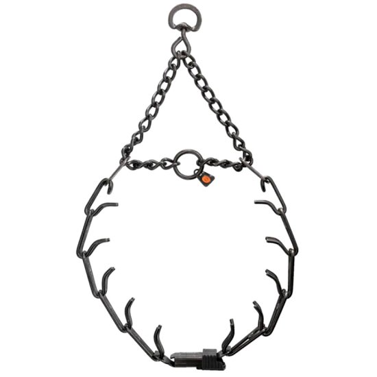 Black prong collar sale