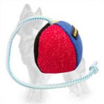 French Linen German Shepherd Ball with String