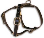 GERMAN SHEPHERD Leather Dog Harness H7 for walking and tracking