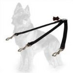 German Shepherd Nylon Triple Coupler for Walking 3 Dogs