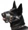 Leather Muzzle for German Shepherd - Padded Anti Barking Muzzle