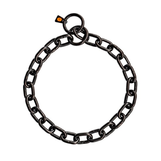 Black Stainless Steel Short Link Fur Saver Collar 5.0 mm Herm Sprenger HS1541098 Black Stainless Steel Short Link Fur Saver Collar 5.0 mm Herm Sprenger German Shepherd