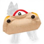 German Shepherd Bite Builder Jute for Puppy and Young Dogs