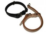 German Shepherd Leather Choke Dog Collar