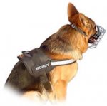 Security/Patrol Nylon Dog Harness for Tracking,Patrol,Working