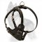 K9 Agitation Leather Dog Harness for police dog trainers