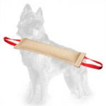 Large Jute German Shepherd Bite Tug with 2 Handles