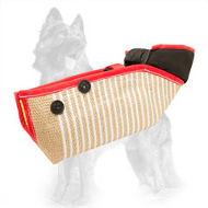 Short Jute German Shepherd Bite Sleeve for Training Young and Adult Dogs