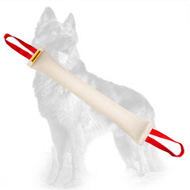 Large Fire Hose German Shepherd Bite Tug with Two Handles
