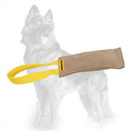 Leather German Shepherd Bite Tug for Puppies and Young Dogs