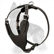 Leather Dog Harness For German Shepherd - Dog Tracking Harness