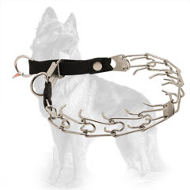 Herm Sprenger Pinch Collar Stainless Steel with Nylon Loop for German Shepherd (3.2 mm diameter of prongs) Herm Sprenger Pinch Collar Stainless Steel with Nylon Loop for German Shepherd (3.2 mm diameter of prongs)