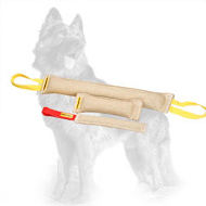 Jute German Shepherd Training Set of Three Bite Tugs