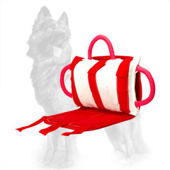 German-Shepherd Bite Pillow with 3 Handles