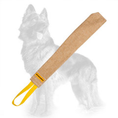 Jute German-Shepherd Bite Rag with Reliable Handle