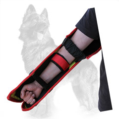 Short Jute German-Shepherd Bite Sleeve with Reliable Handles inside