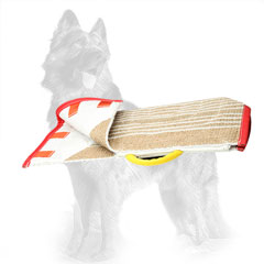 Jute German-Shepherd Bite Sleeve Cover with Strong Handle