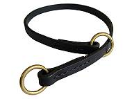 Slip Leather Choke Dog Collar for German Shepherd-Training colla Herm Sprenger
