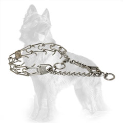 German-Shepherd Pinch Collar Herm Sprenger Martingale