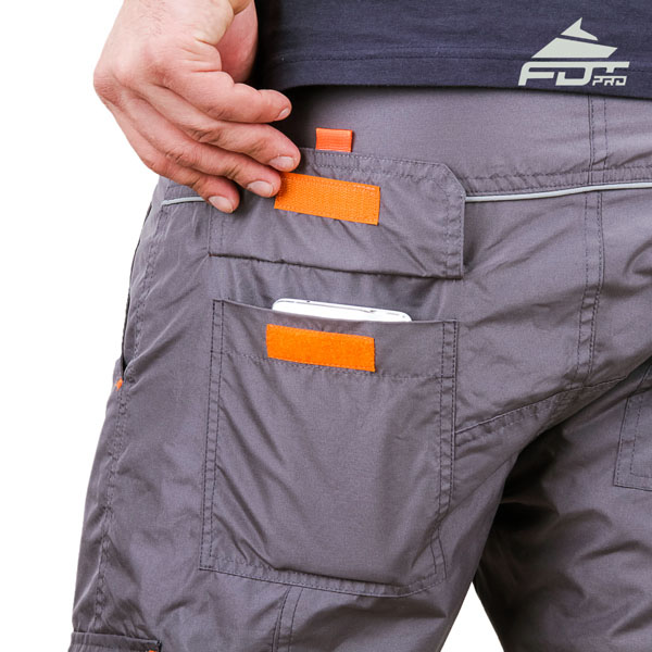 Comfortable Design Pro Pants with Handy Back Pockets for Dog Trainers