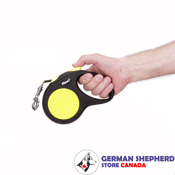 Retractable Leash with Durable Comfy Chrome Plated Snap