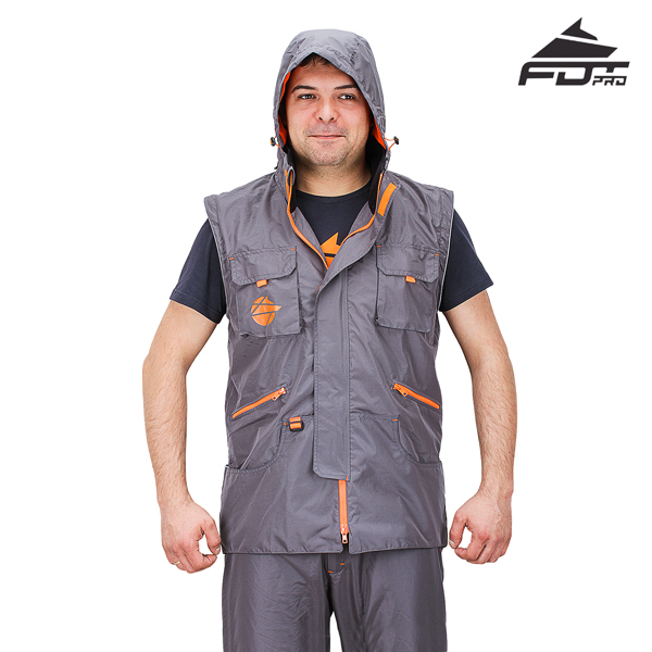 FDT Professional Design Dog Training Jacket of Best Quality Materials