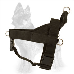 Multifunctional Nylon German-Shepherd Harness for Any Weather Conditions