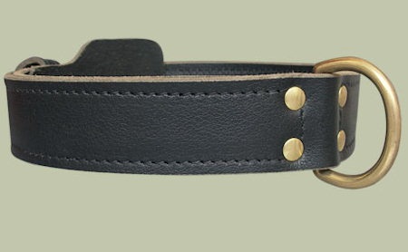 Double Layer Collar 1 3/4 inch for German Shepherd - Click Image to Close