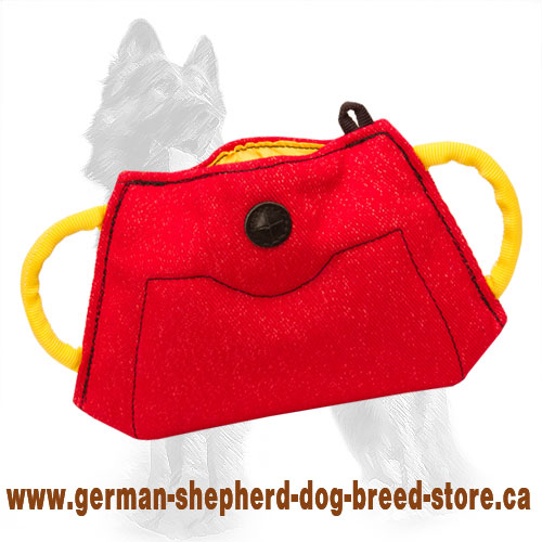 German Shepherd Bite Builder French Linen for Advanced Puppy Training - Click Image to Close