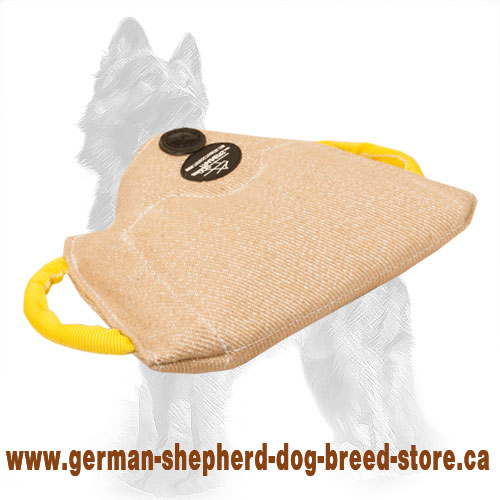 German Shepherd Bite Builder Jute for Advanced Puppy Training