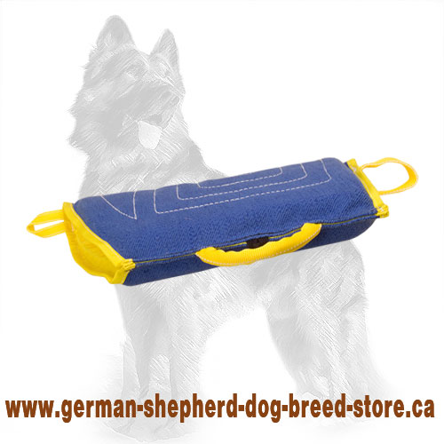 French Linen German Shepherd Bite Sleeve for Puppies