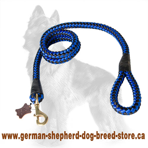 Cord Nylon Dog Leash for Large German Shepherds 4/5"- 5 FT (2 cm on 150.0 cm)