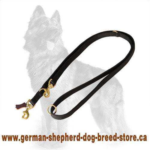 German Shepherd All Weather Police Dog Leash Multifunctional